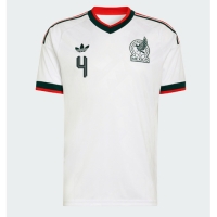 Camiseta México Edson Alvarez #4 Segunda Equipación Replica Mundial 2026 mangas cortas